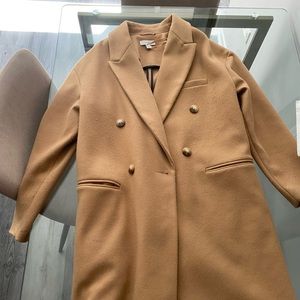 Topshop wool trench coat in size 6!!